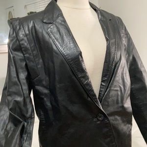 ⭐️Wilsons Black Genuine Leather Women's Jacket⭐️